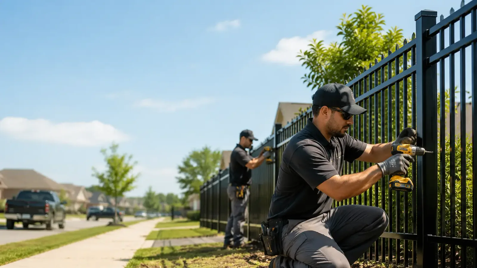 Metal Fence Installation in Fittstown, OK
